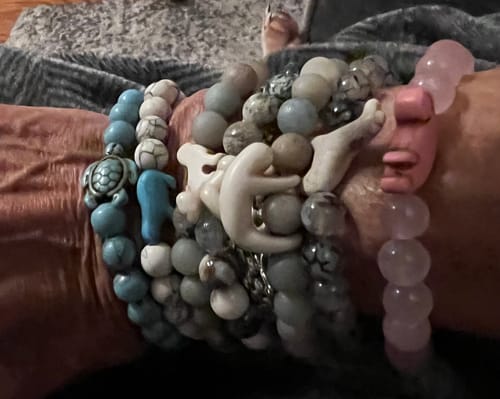 Customer photo review of The Journey Bracelet