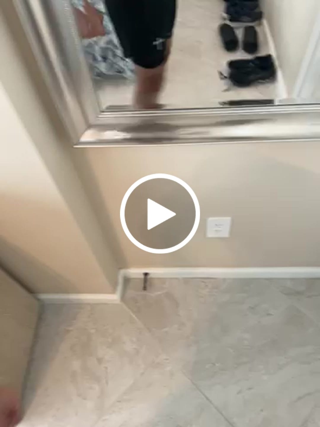 Customer video review of Faith Over Fear Liner Shorts