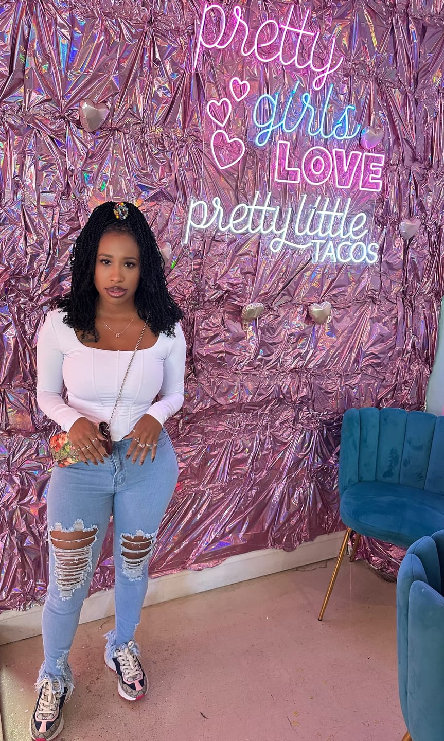 Customer photo review of Kinky twist wig 2
