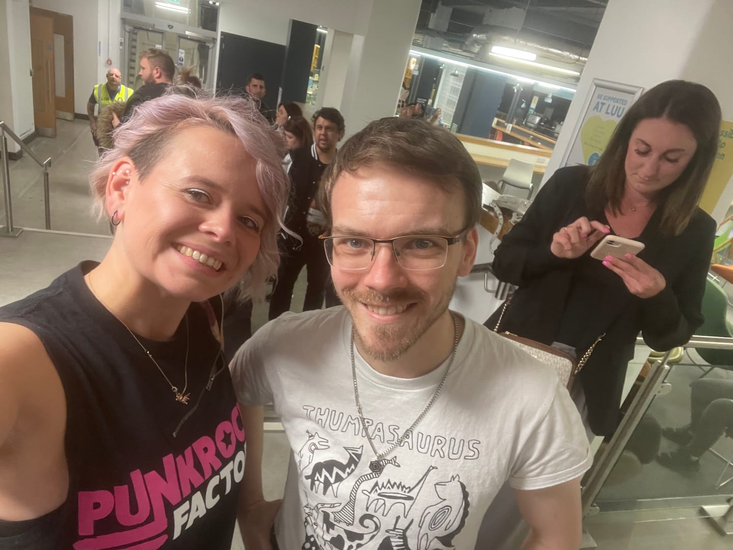 Customer photo review of PRF Logo Tee