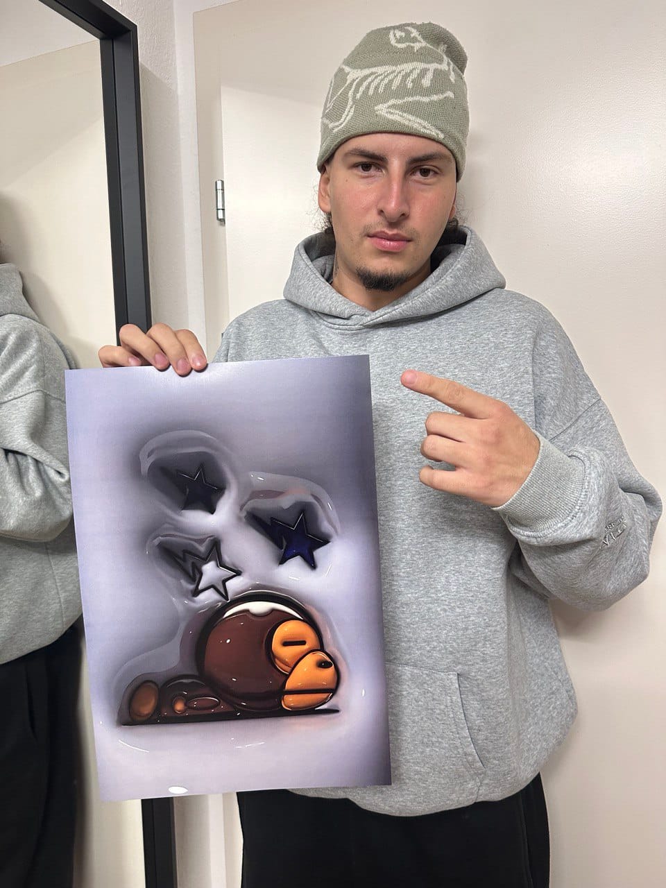Customer photo review of Baby Milo - 3D - Art