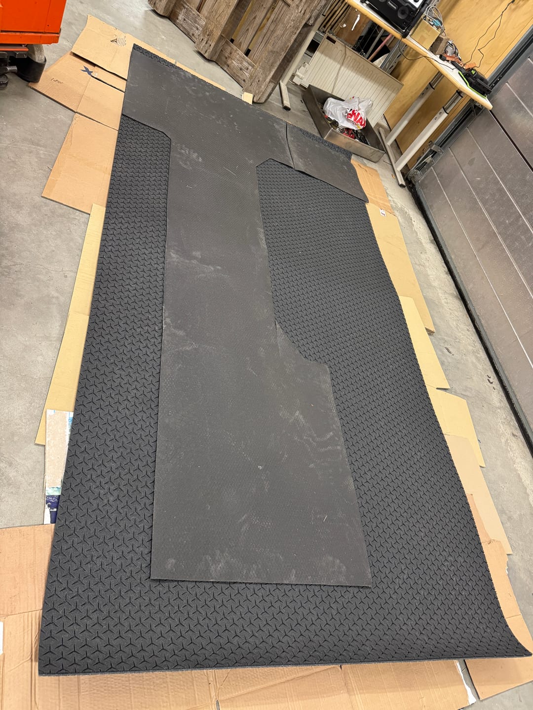 Customer photo review of Dry Step® caravanmatto 152 cm, metritavara