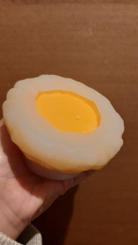 Customer photo review of Molde de flor de cempasúchil Grande