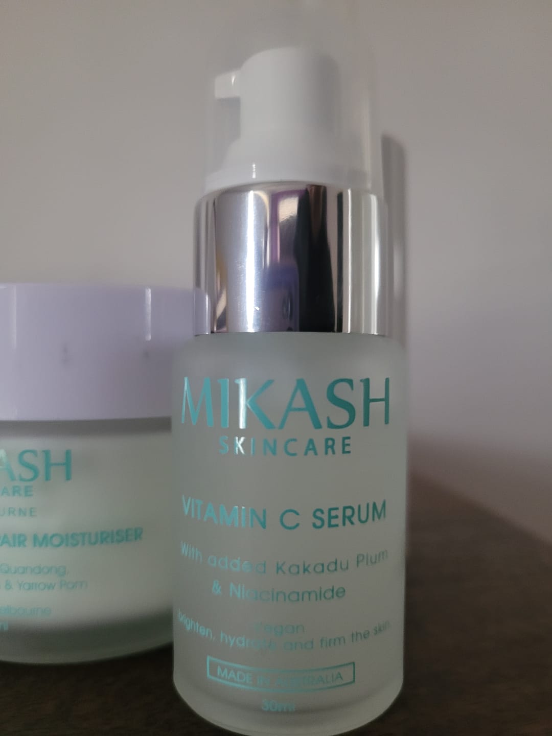 Customer photo review of Vitamin C serum