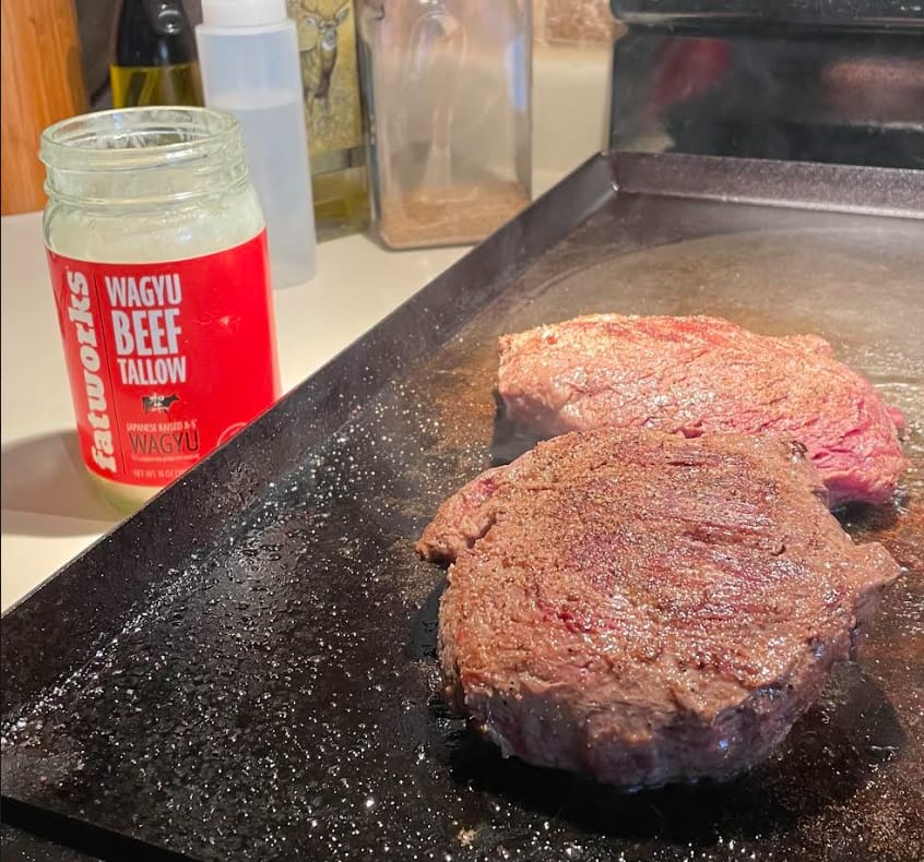 Customer photo review of Grass Fed Beef Tallow (14 oz)