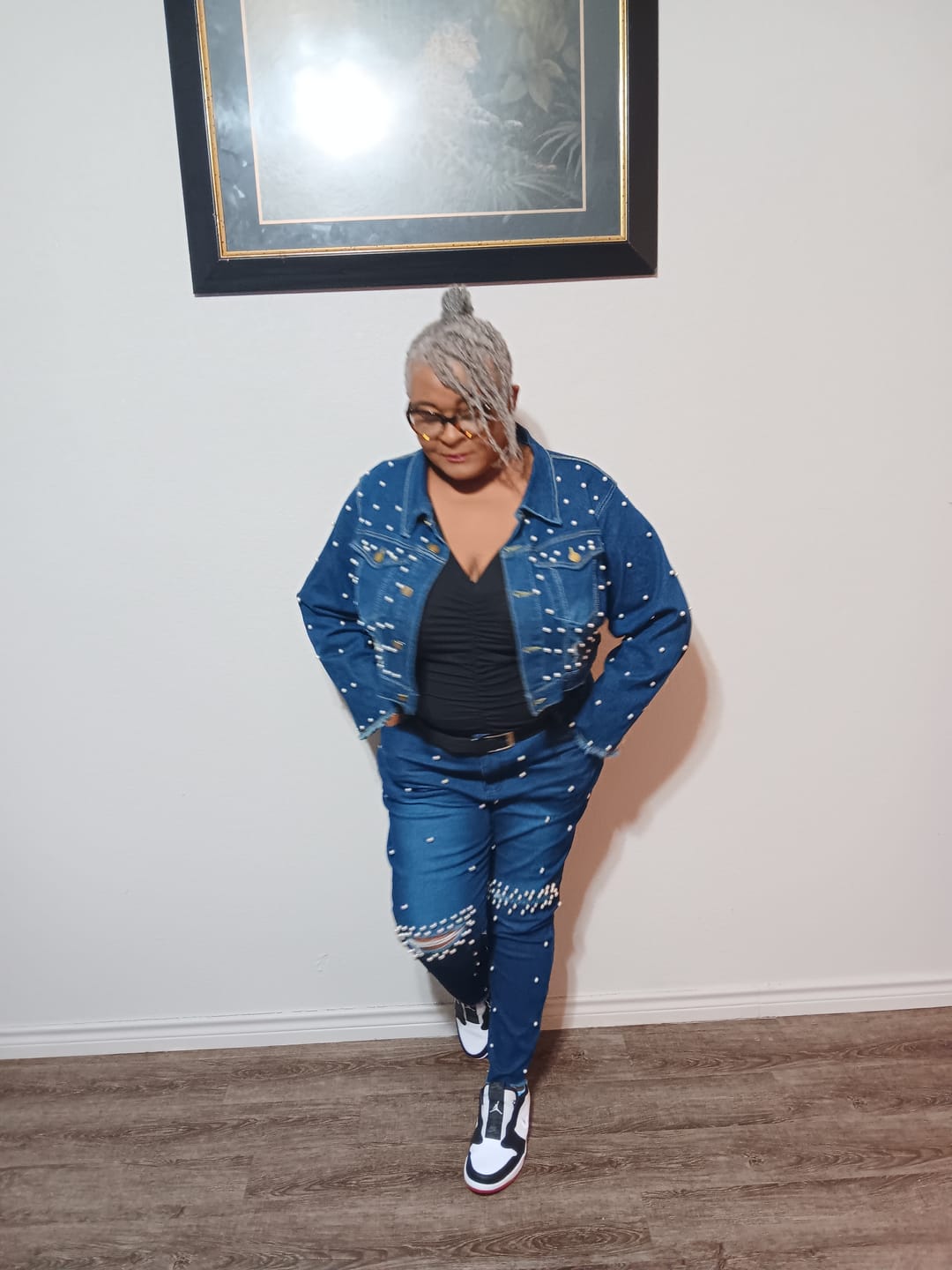 Customer photo review of Shake N Go Ibiza 100% Natural Virgin Human Hair - AFRO KINKY BULK 12"-16"