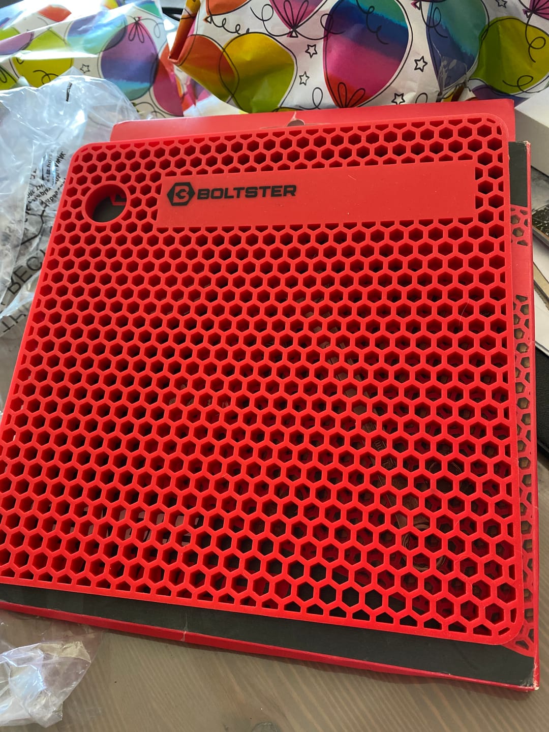 Customer photo review of The Original Flexible Bolt and Fastener Organizer