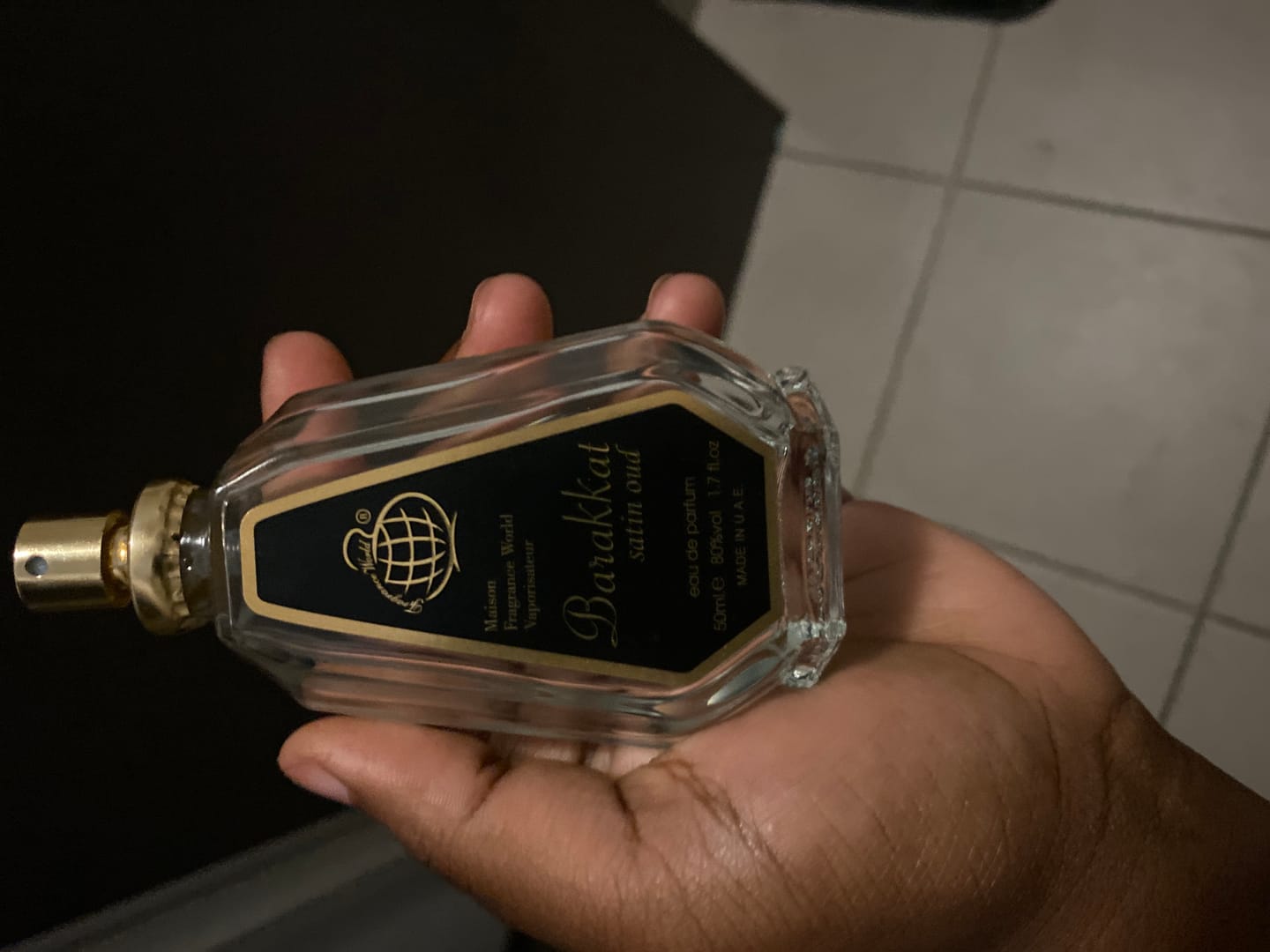 Customer photo review of Barakkat Rouge 540 Extrait edp 50ml