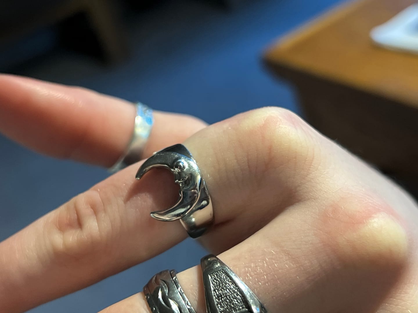 Customer photo review of LUNA THE LUNATIC LUNAR RING