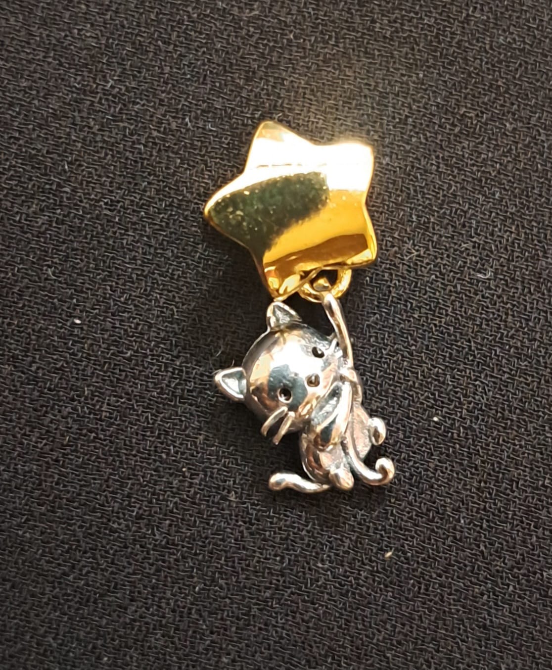 Customer photo review of Charm Gatito & Estrella Dorada