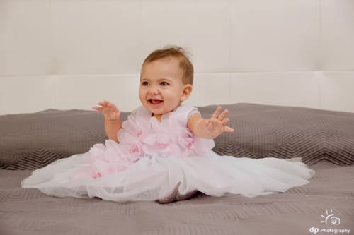 Customer photo review of Elegant Baby Girls Beauty Pageant Dresses Toddler  Christening Dresses