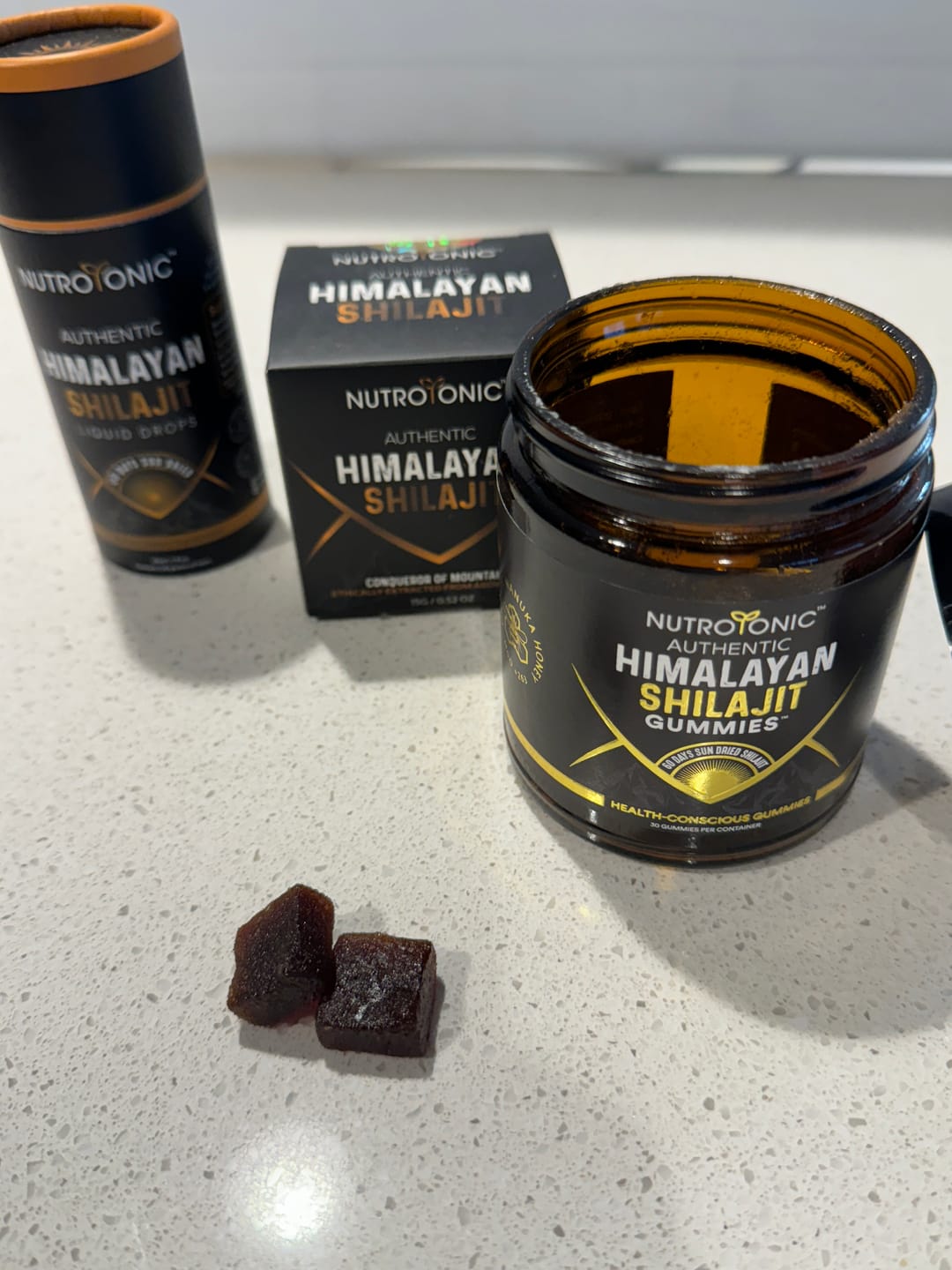 Customer photo review of Authentic Himalayan Shilajit® 60 Days Sun Dried Organic Resin