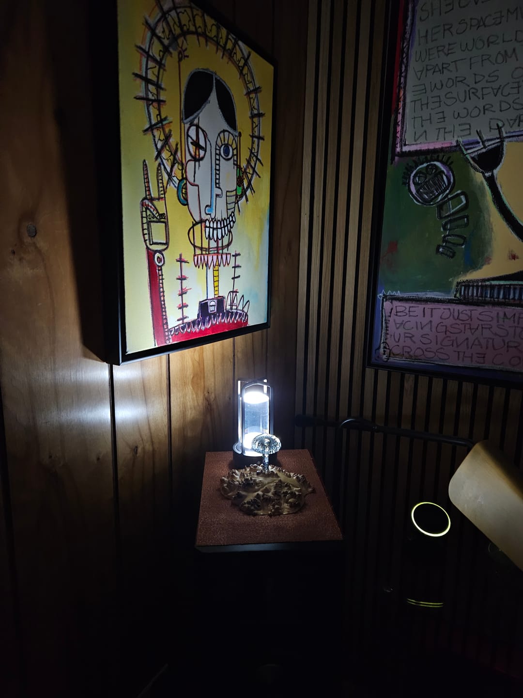 Customer photo review of Ambient Lantern™ Cordless Crystal Table Lamp