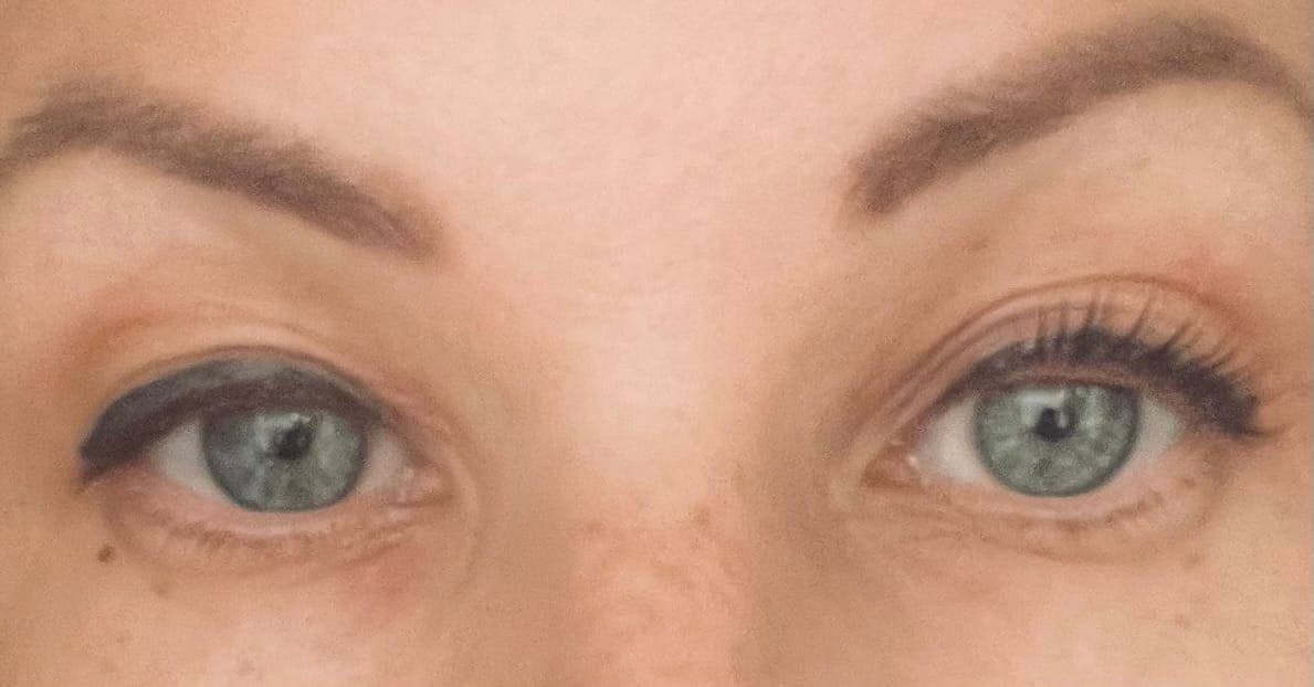 Customer photo review of SINS 'N LASHES BUNDLE