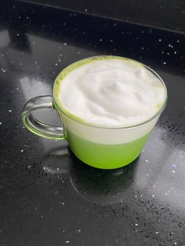Customer photo review of Latte Grade Matcha 100g