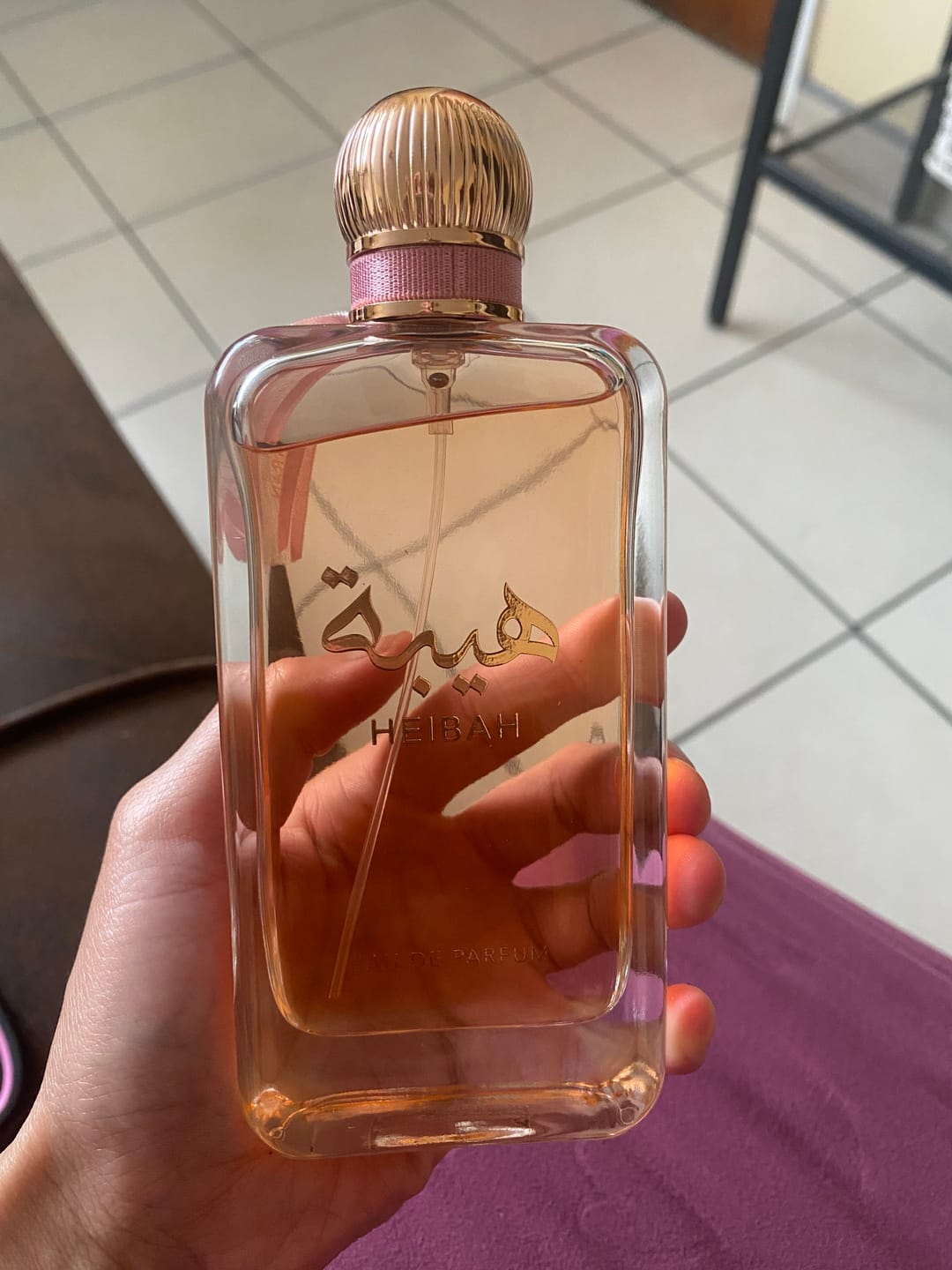 Customer photo review of HEIBAH Ard Al Zaafran Perfumes edp 100ml