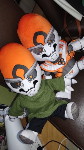 Customer photo review of Turn Kid's Drawings into Plushies