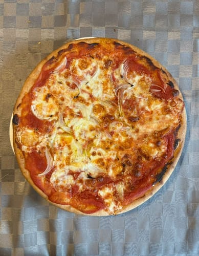 Customer photo review of Pizza SENZA GLUTINE E LATTOSIO