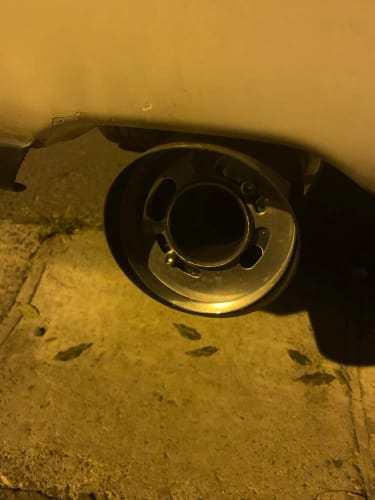 Customer photo review of 4 Inch Exhaust Baffle Insert Muffler Silencer