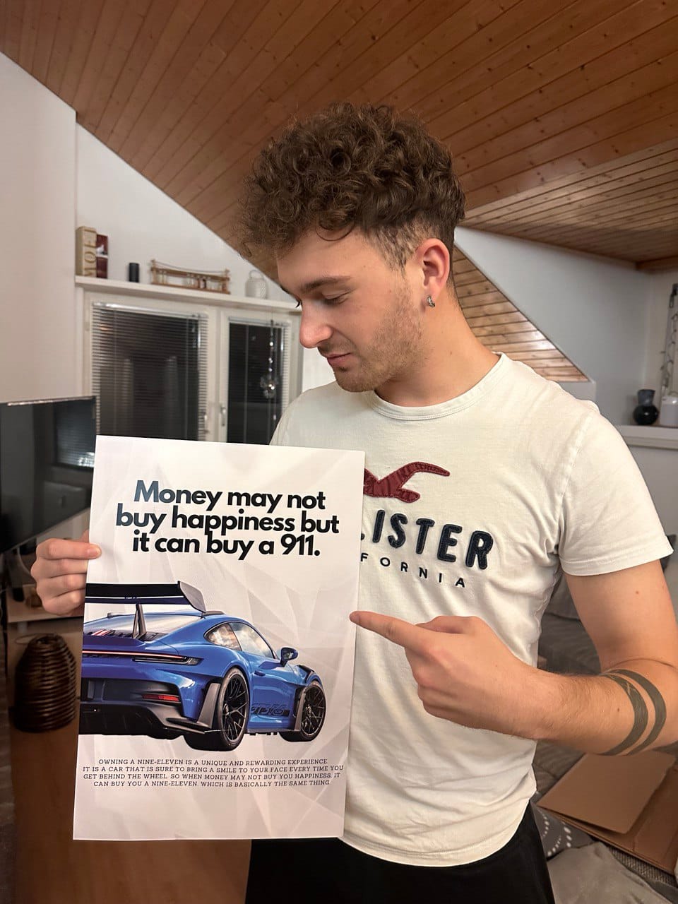 Customer photo review of Porsche - 911 - Poster