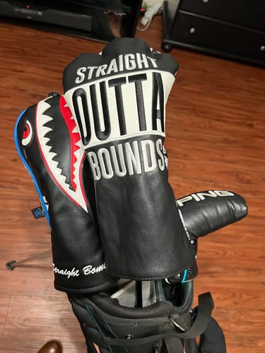Customer photo review of Straight Outta Bounds Headcover