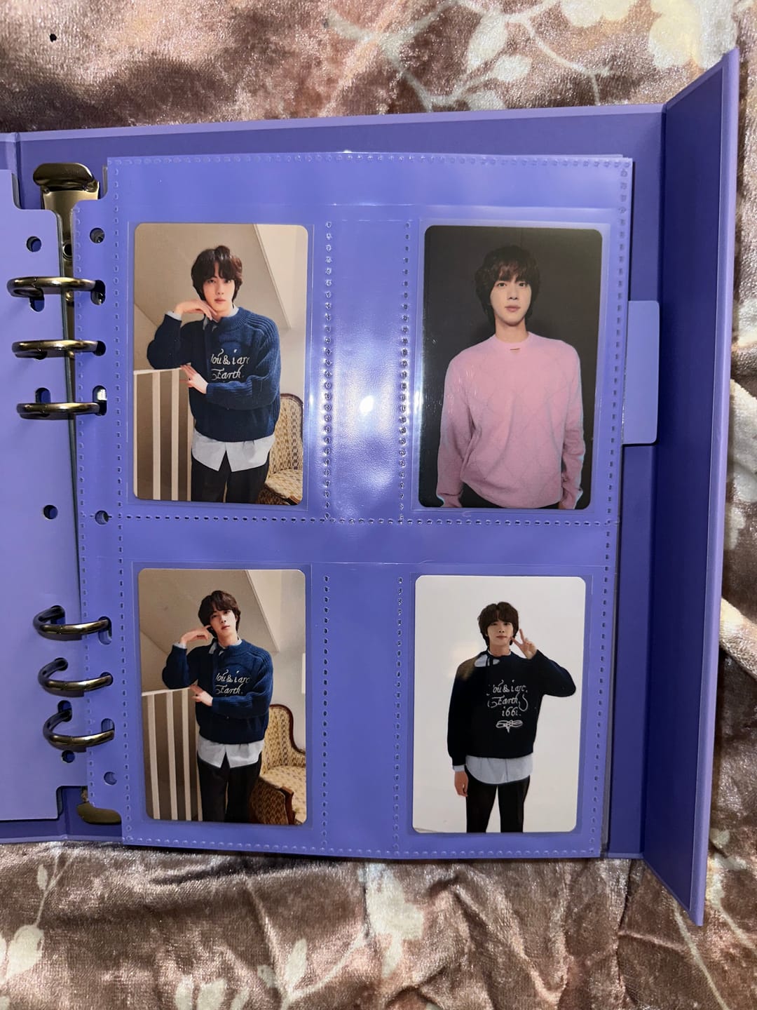 Customer photo review of Coloured Custom A5 4-Pocket Pages - Double Sleeve