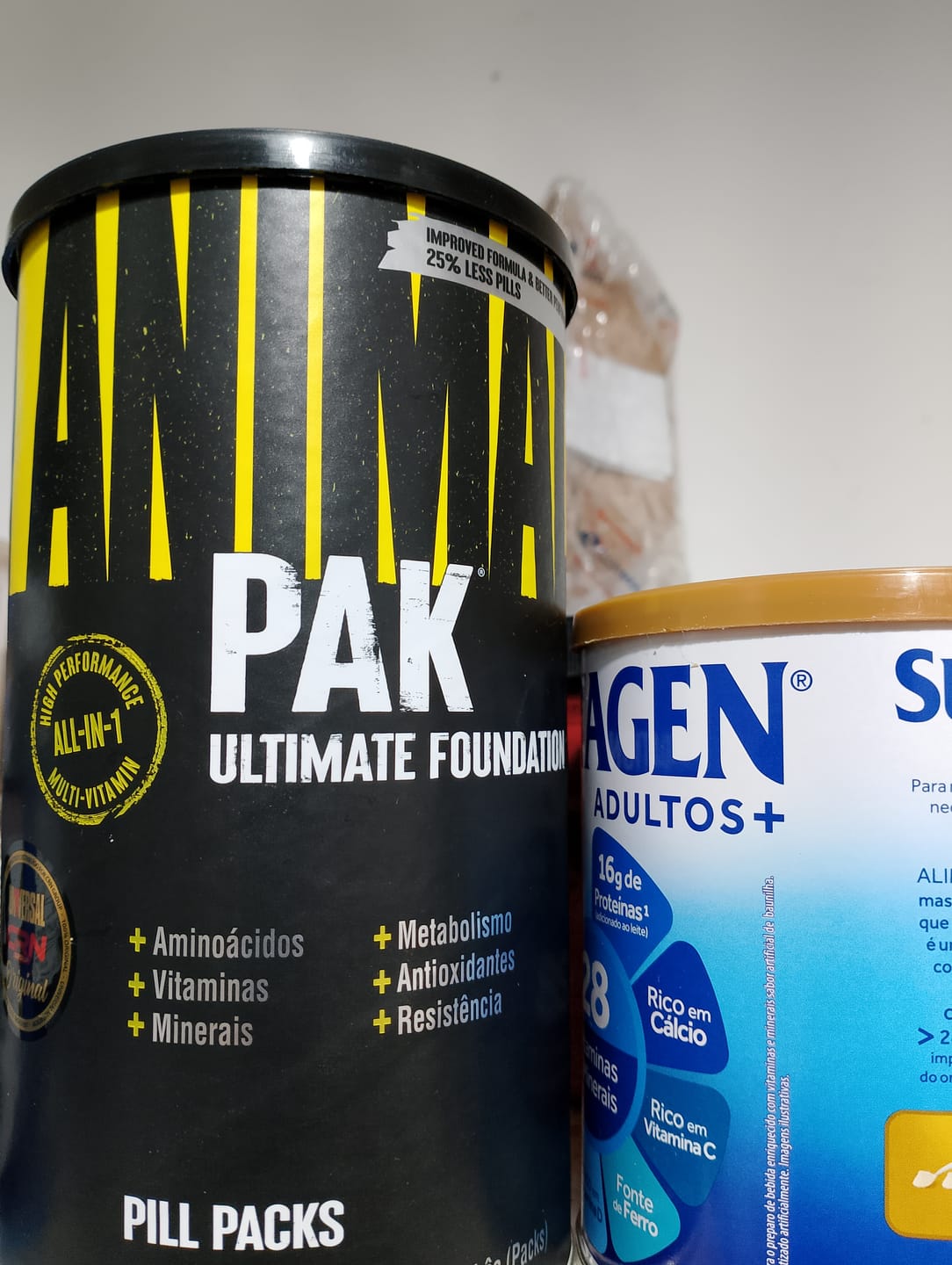 Customer photo review of Universal Nutrition Animal Training Pak - 44 Pack(s)