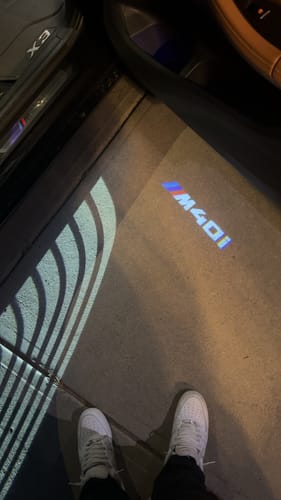 Customer photo review of BMW X SERIES DOOR LIGHTS