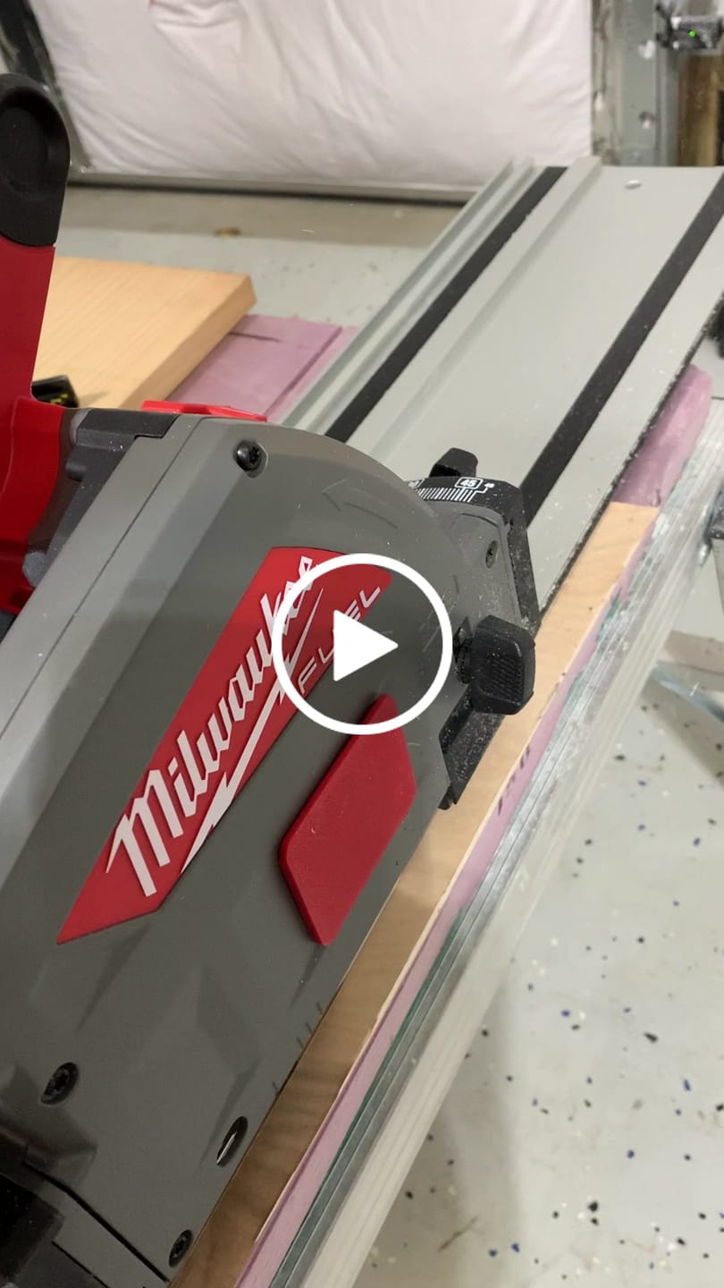 Customer video review of Track Saw Dust Cover Compatible with Milwaukee
