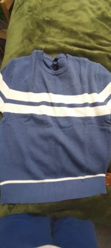 Customer photo review of BREZZA: ESSENTIAL COTTON PULLOVER