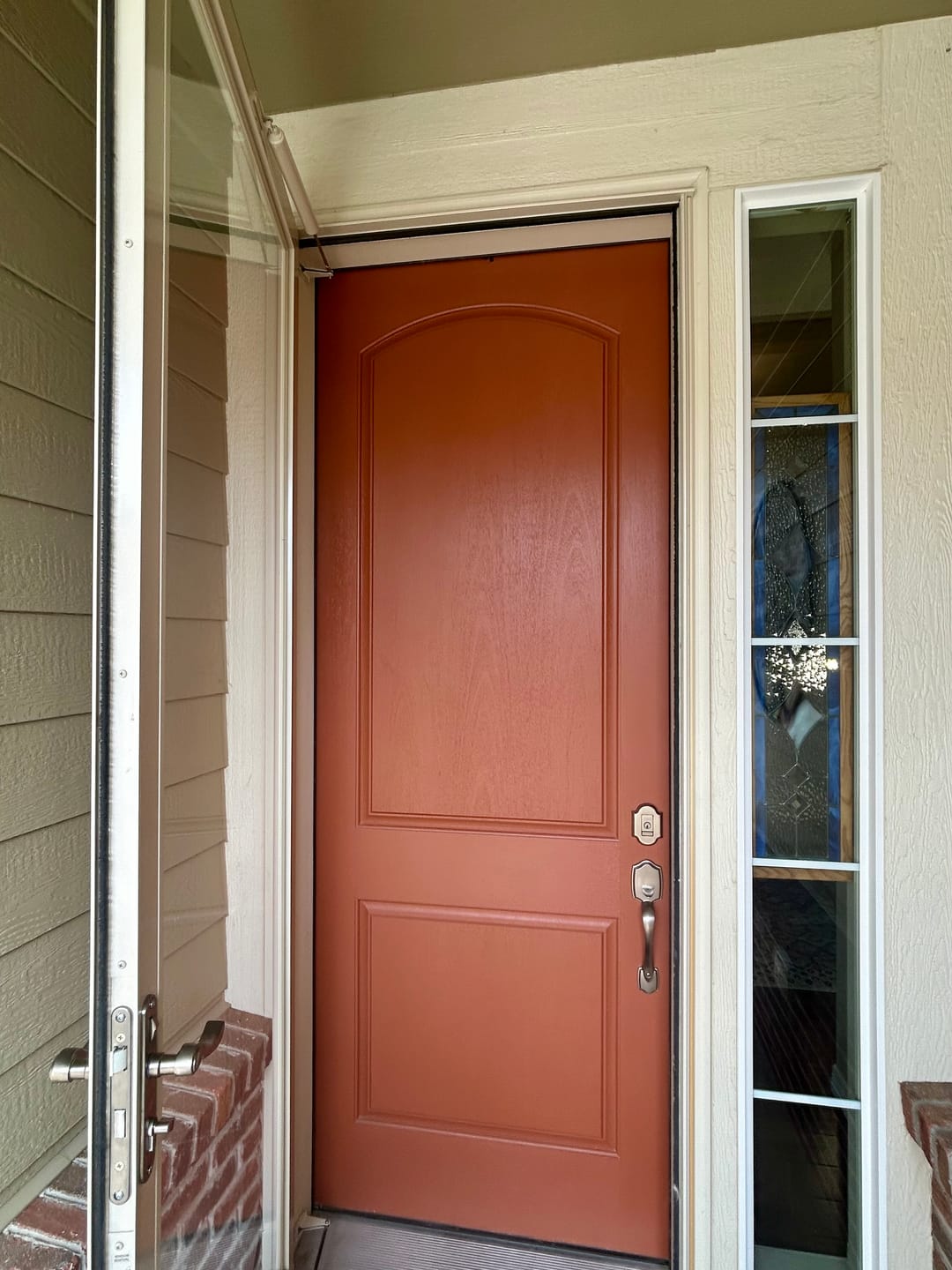 Customer photo review of Small Oval 16" x 39" Frame Kit