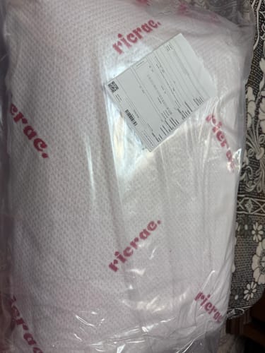 Customer photo review of Cooling Memory Foam Gel Pillow- Soft