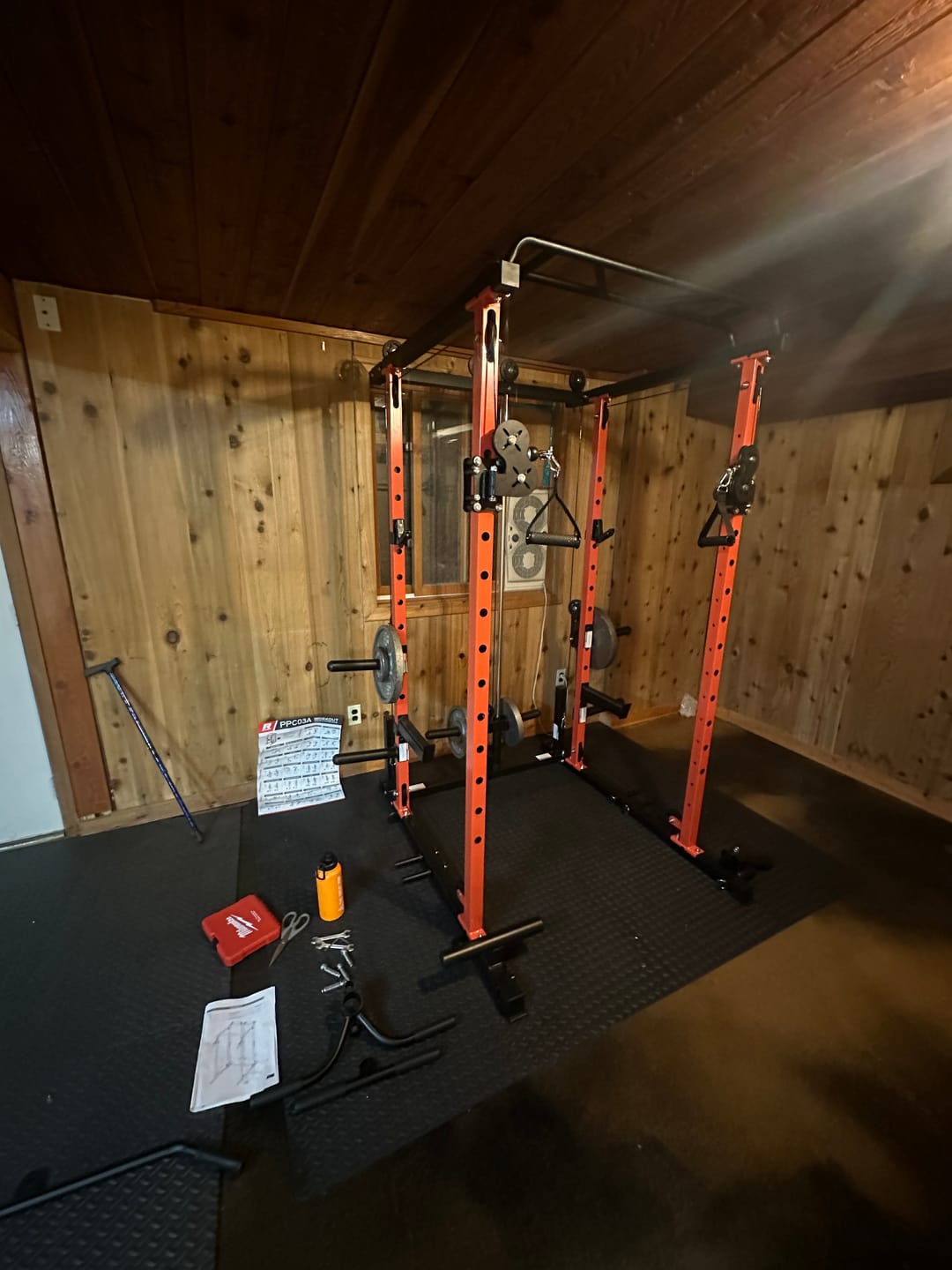 Customer photo review of RitFit PPC03 Cable Crossover Power Cage