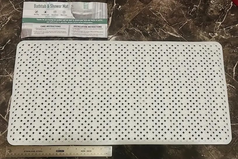 Customer photo review of Non-Slip Woven Mat