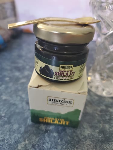 Customer photo review of Pure Himalayan Shilajit Resin 2 Month Supply