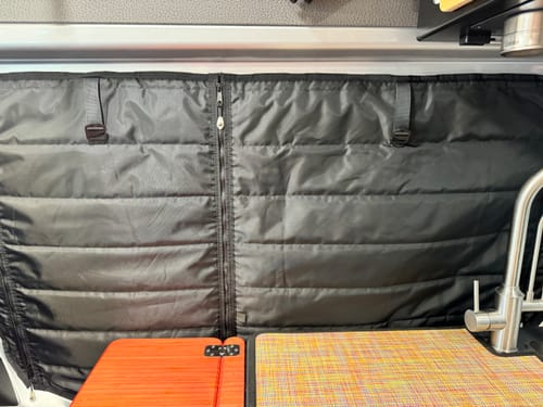 Customer photo review of Sprinter - Slider Door Shade