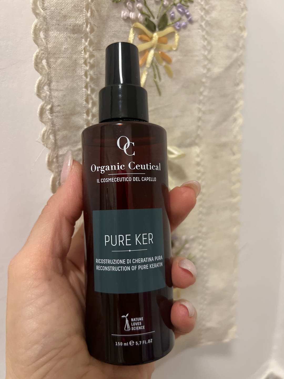 Customer photo review of PURE KER | Ricostruzione Cheratinica