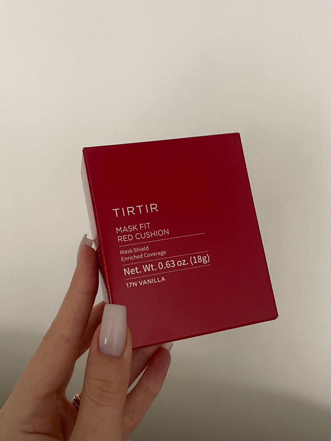 Customer photo review of Noturīgs kušons ar daļēji matētu noslēguma akcentu TIRTIR Mask Fit Red Cushion SPF40 PA++
