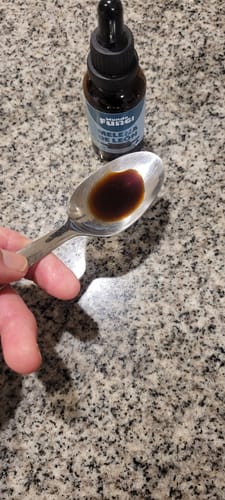 Customer photo review of Extracto Melena de León - Gotas Ultra Concentrado