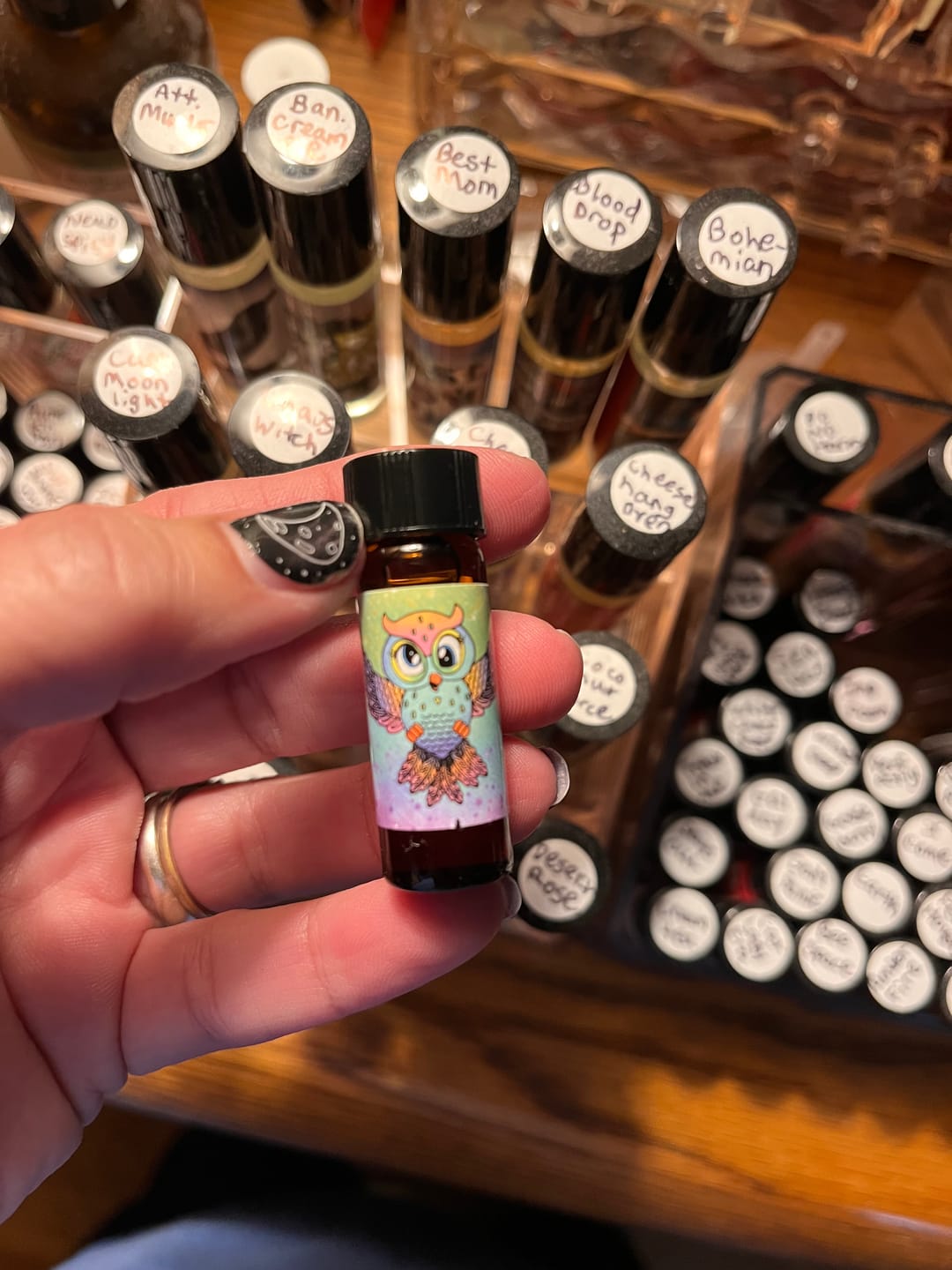 Customer photo review of Afternoon Owl