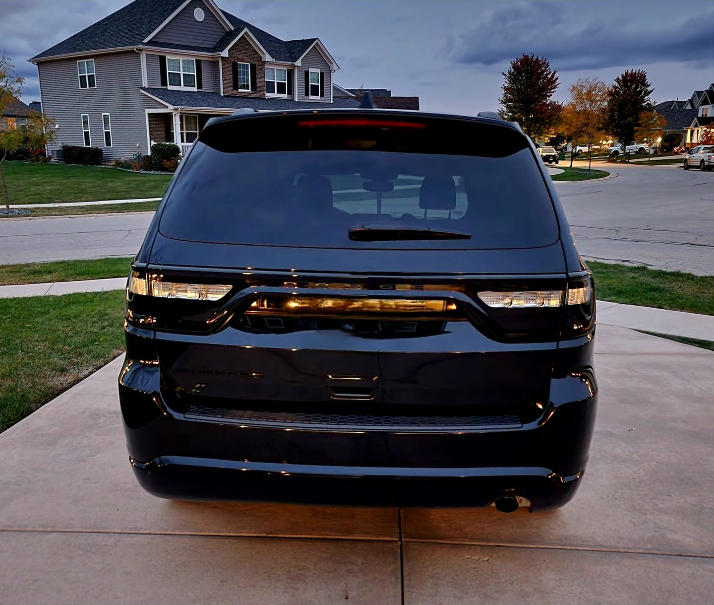 Customer photo review of Deep Black Headlight Film with Air Channel Paper Liner