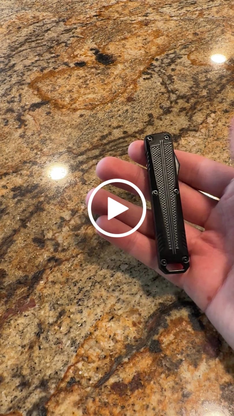 Customer video review of VT Mini Stinger OTF Knife