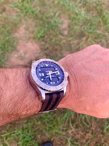 Customer photo review of 007 Bond Nylon Strap- Five Eye