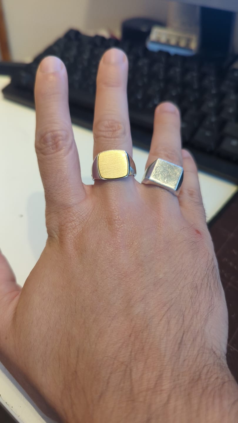 Customer photo review of Golden World. - 925 Silver