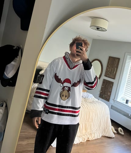 Customer photo review of Christmas Style 'Griswold' Hockey Jersey
