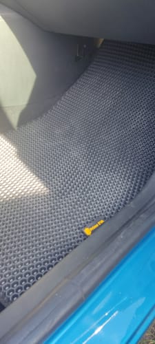 Customer photo review of Dywaniki samochodowe na zamówienie - Przód i tył