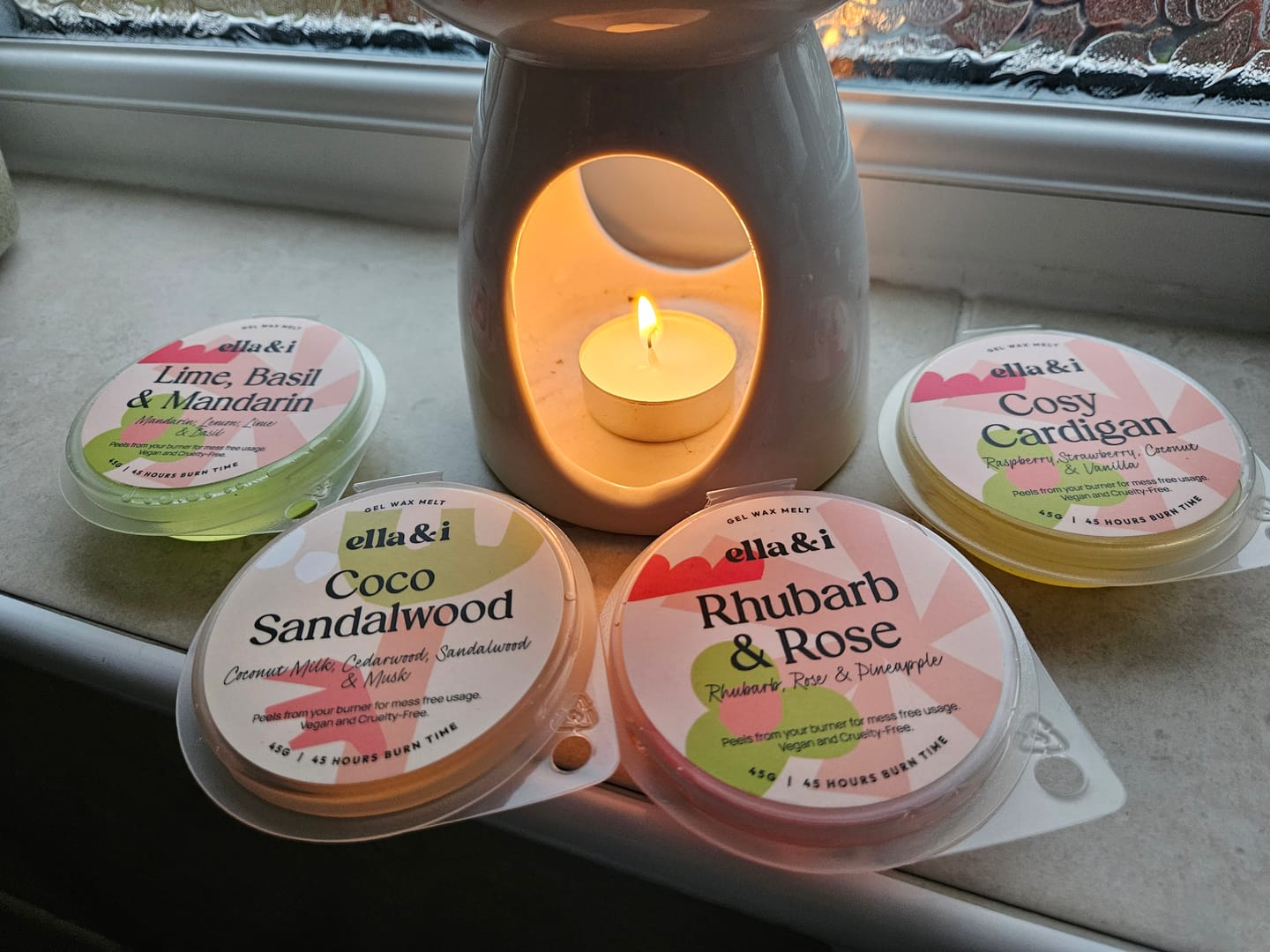 Customer photo review of Rhubarb & Rose Gel Melt