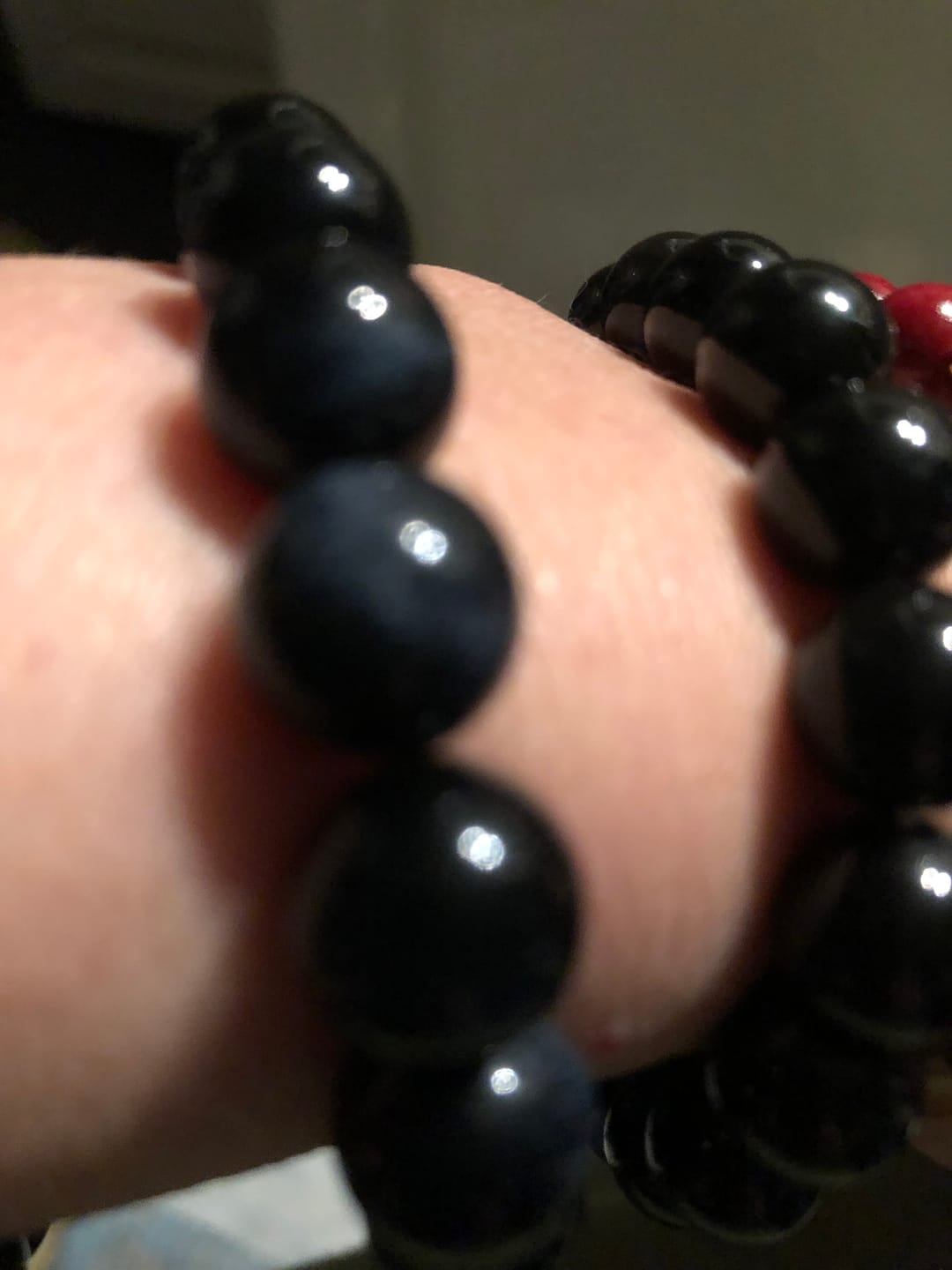Customer photo review of Bracelet "Guidance" en Obsidienne Œil Céleste