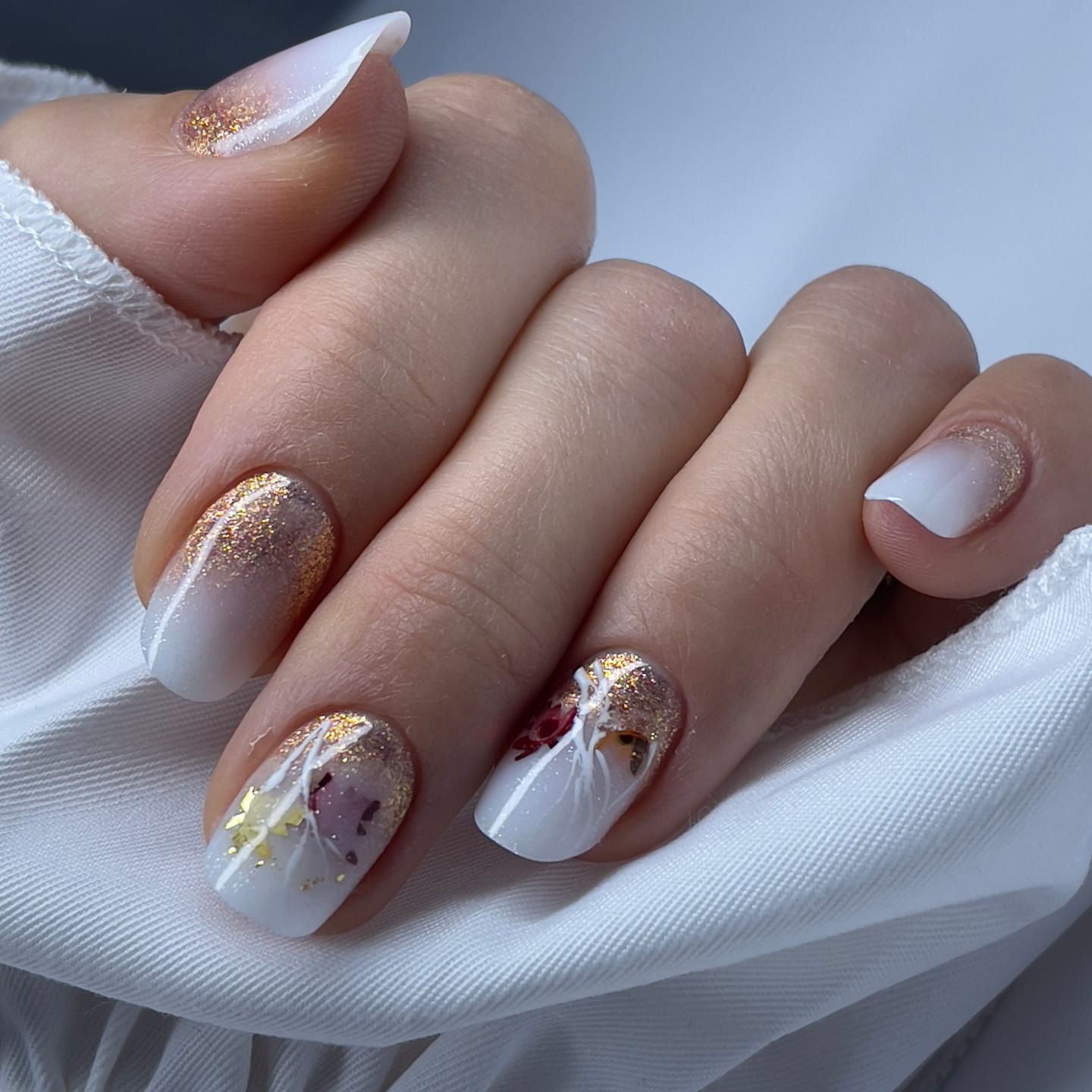 Customer photo review of Shimmer 02 Builder Gel