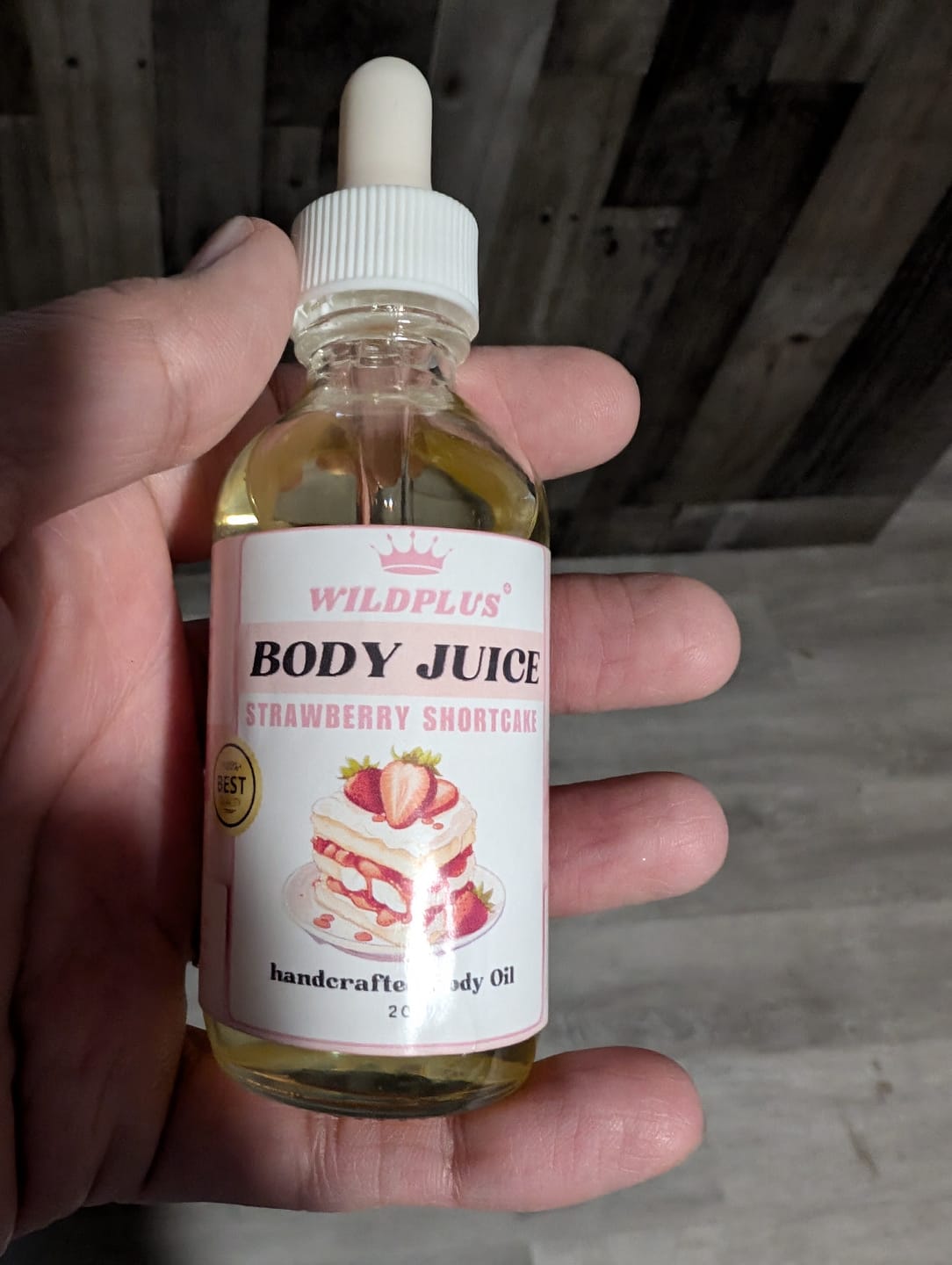 Customer photo review of Body Juice Oil